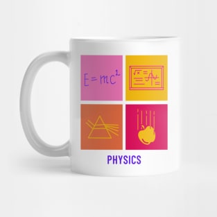 Retro Physics Design Mug